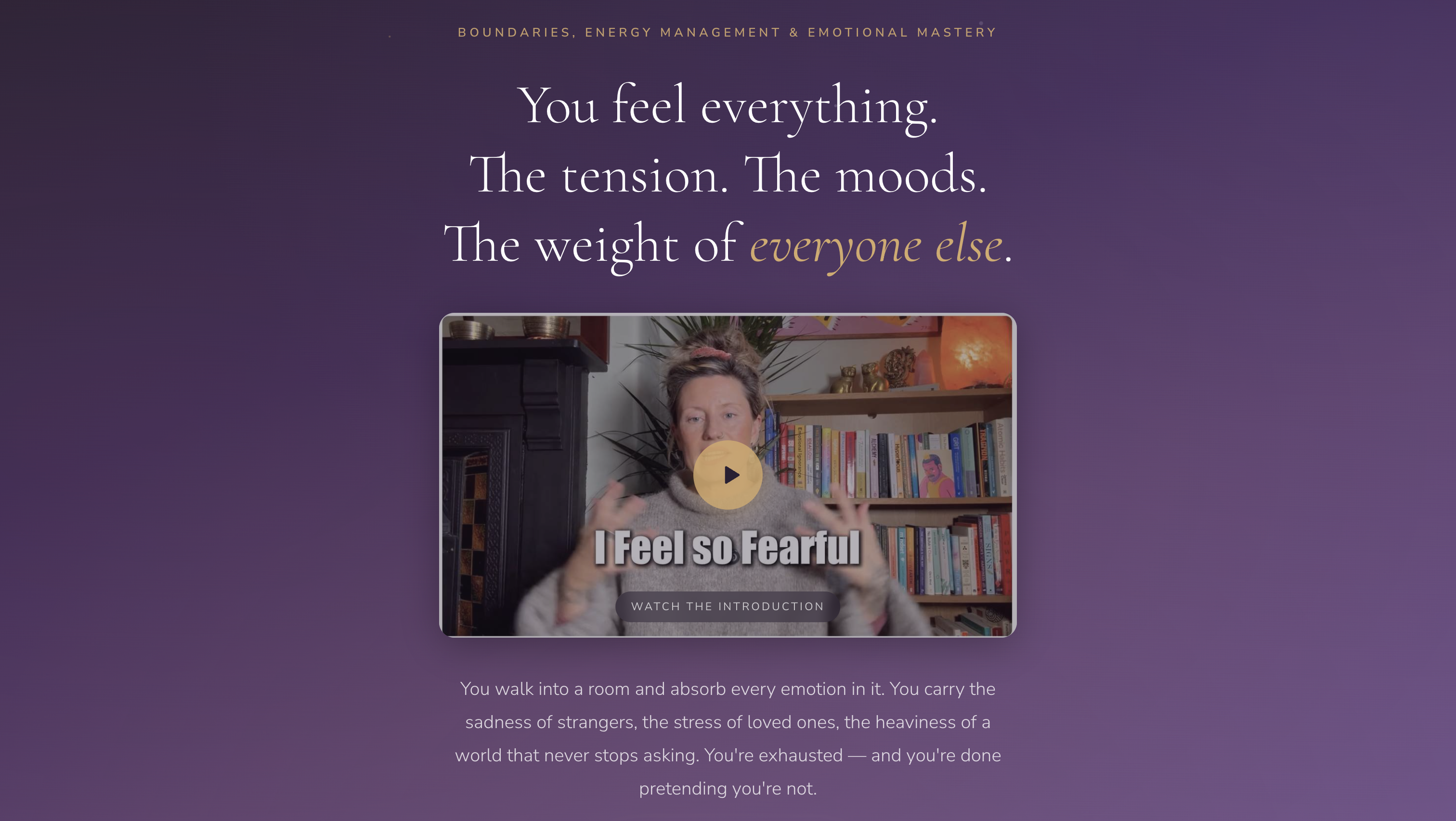 The Empath's Toolkit course